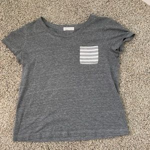 Tillys Full tilt grey short sleeve